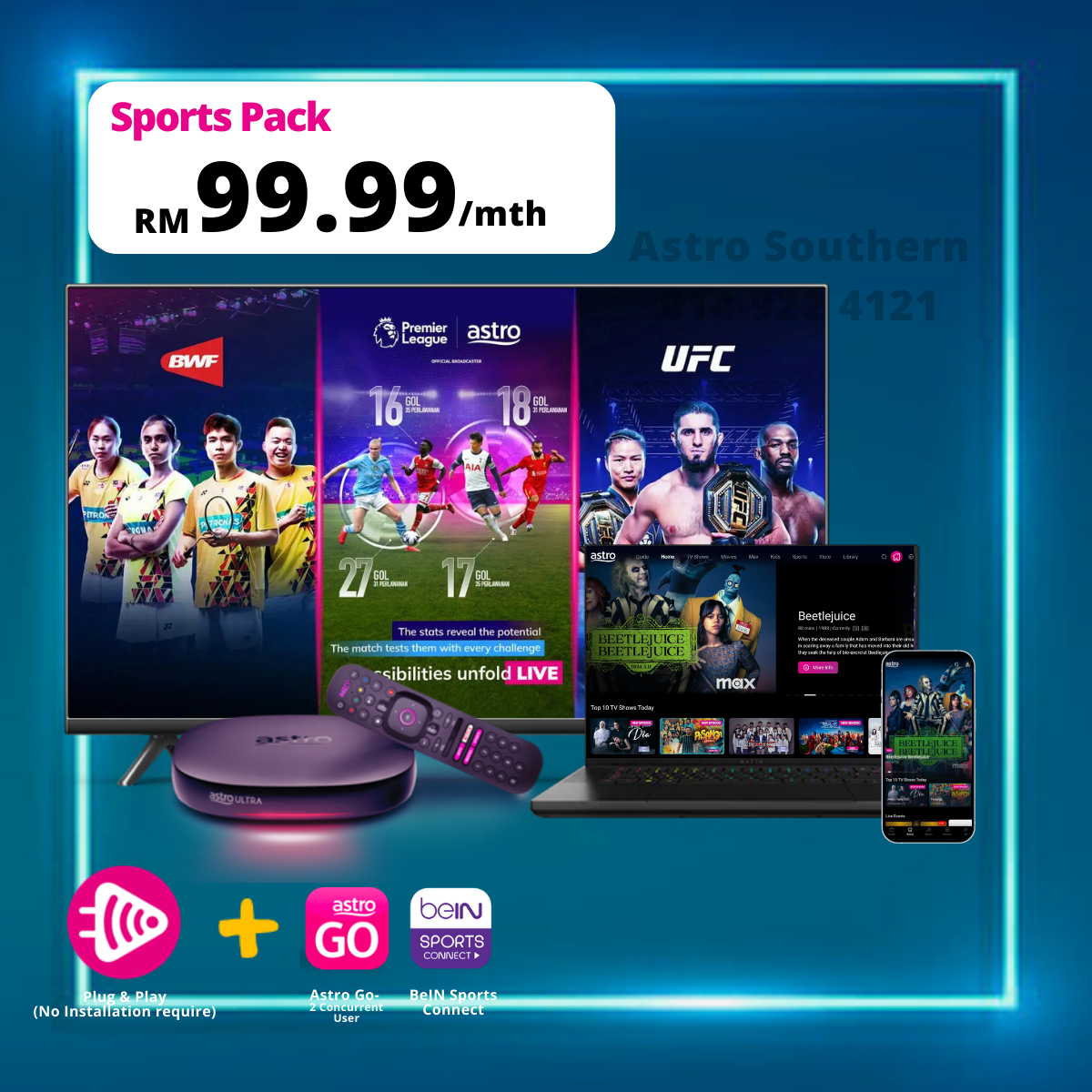 Astro One - Sports Pack